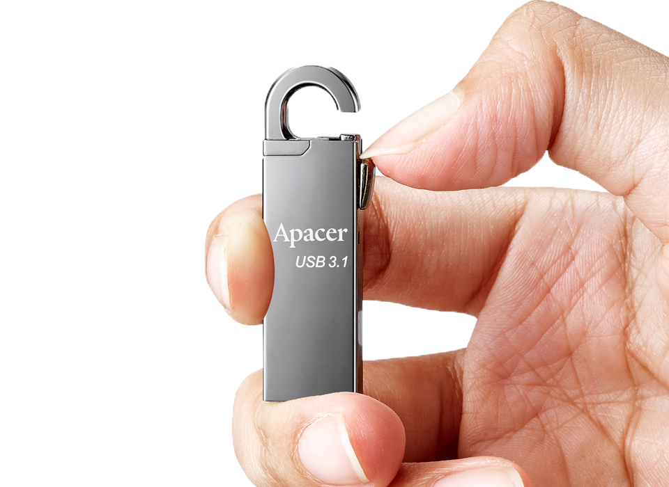 Apacer AH15A 128GB USB3.1 Flash Drive AP128GAH15AA-1 / Grey