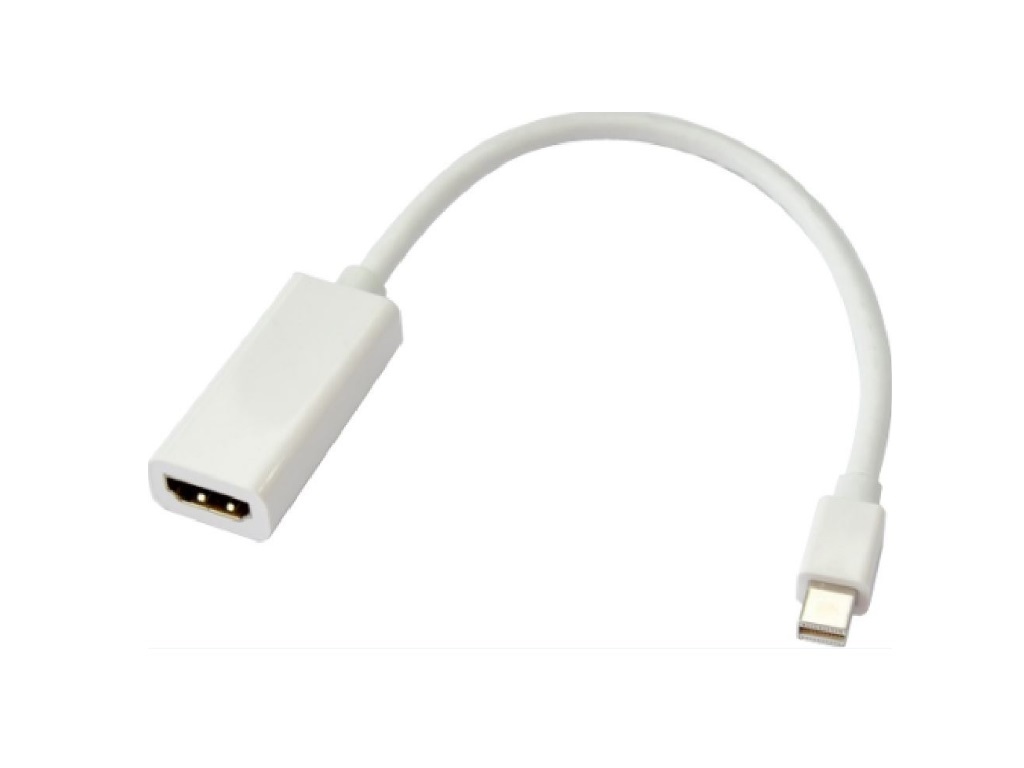 APC APC-631038 Adapter Mini DP male to HDMI Female 4KX2K 30HZ / White