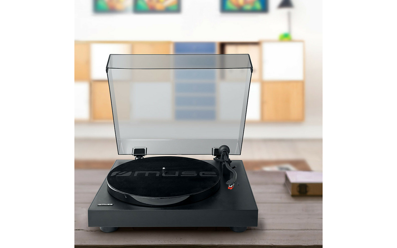 MUSE MT-105 B Vinyl Audio System / Black