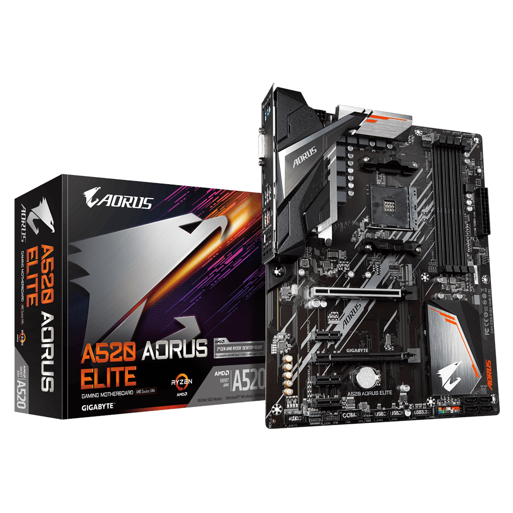 GIGABYTE A520 AORUS ELITE / ATX Socket AM4