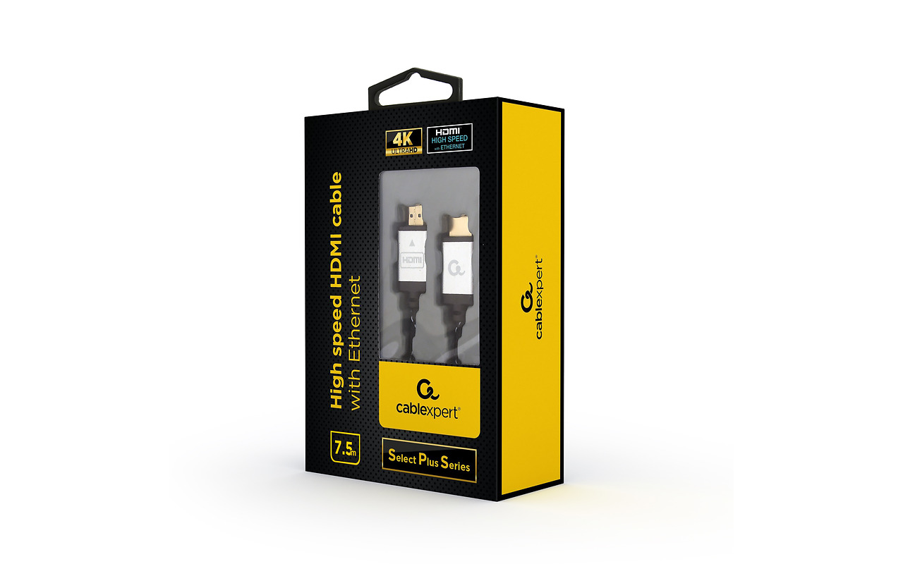 Gembird Select Plus Series HDMI 7.5m 4K / CCB-HDMIL-7.5M /