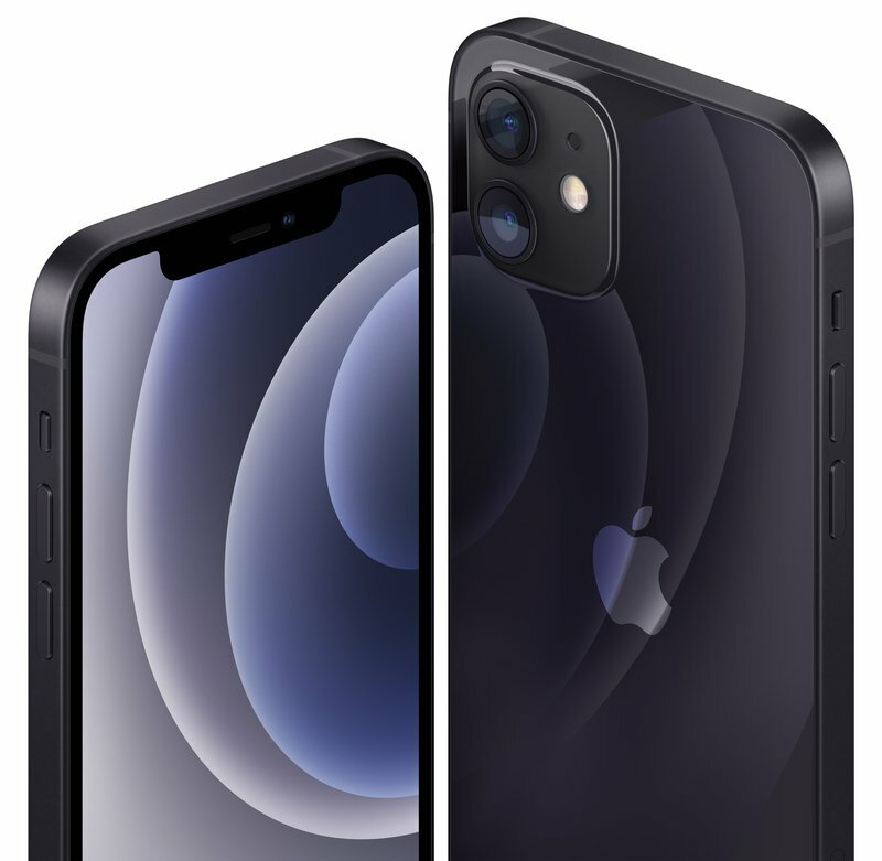 Apple iPhone 12 / 6.1 OLED 2532x1170 / A14 Bionic / 4Gb / 128Gb / 2815mAh / Black