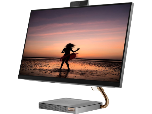 Lenovo IdeaCentre 5 27IMB05 / 27" QHD WVA / i5-10400T / 16GB DDR4 / 512GB NVMe / NVIDIA GeForce GTX 1650 4GB GDDR6 / Windows 10 PRO / Grey