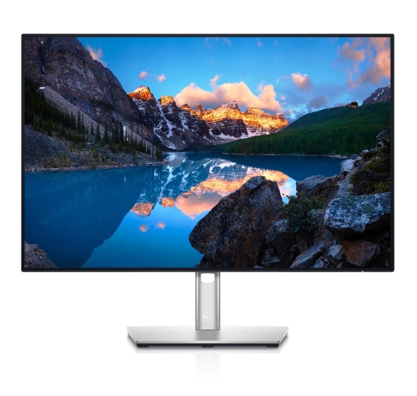 DELL U2421E / 23.8" FullHD IPS LED Borderless / LAN + USB-C Port / Silver