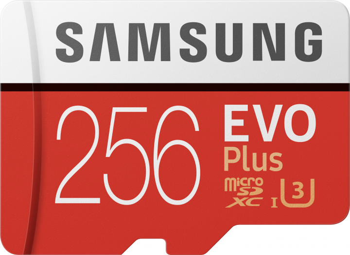 microSDHC Samsung EVO Plus / 256GB / SD adapter / MB-MC256HA /