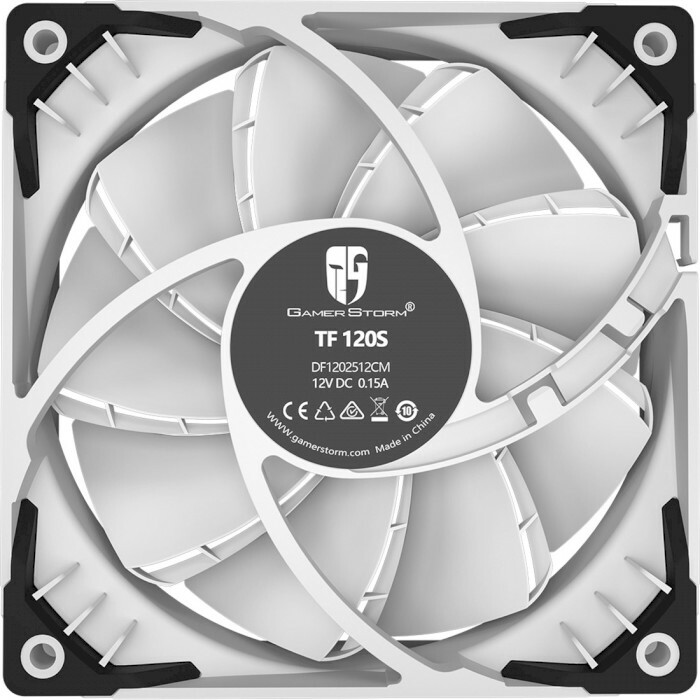 DEEPCOOL Gamer Storm TF series XDC-TF120SWHITE 120mm Case Fan / White