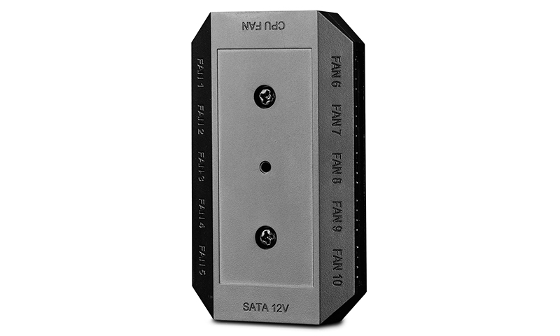 Deepcool XDC-FH-10 / 10 port fan hub / Black