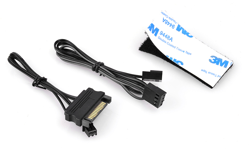 Deepcool XDC-FH-10 / 10 port fan hub / Black