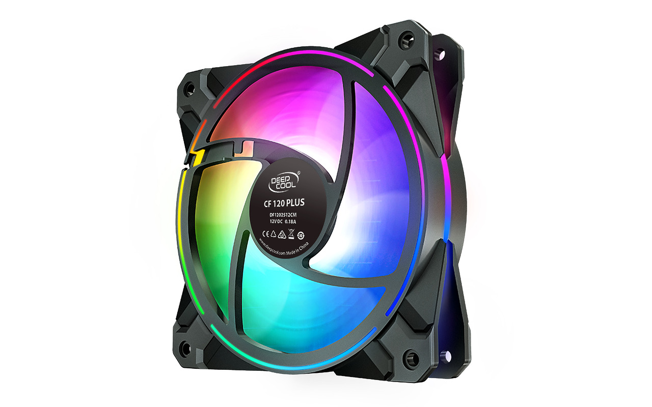 Deepcool 3x 120mm A-RGB LED Fan / CF120 PLUS-3IN1