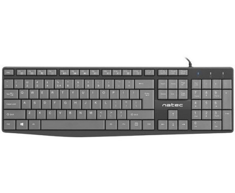 Natec Keyboard Nautilus Slim NKL-1507 / Black