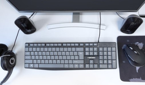 Natec Keyboard Nautilus Slim NKL-1507 / Black