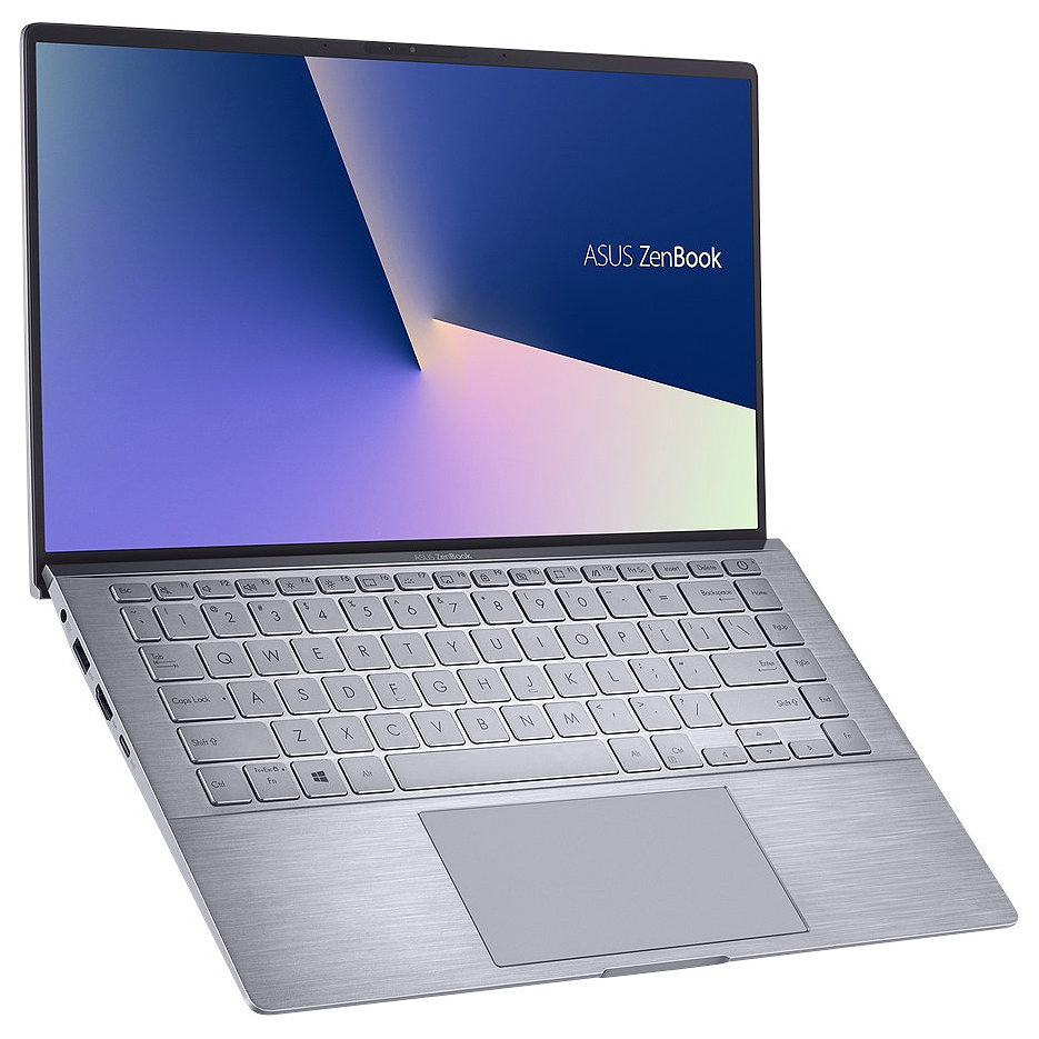 ASUS ZenBook 14 UM431IQ / 14" IPS FullHD / AMD Ryzen 5 4500U / 8GB RAM / 256GB NVMe / GeForce MX350 2GB / Number Pad / EndlessOS / Silver