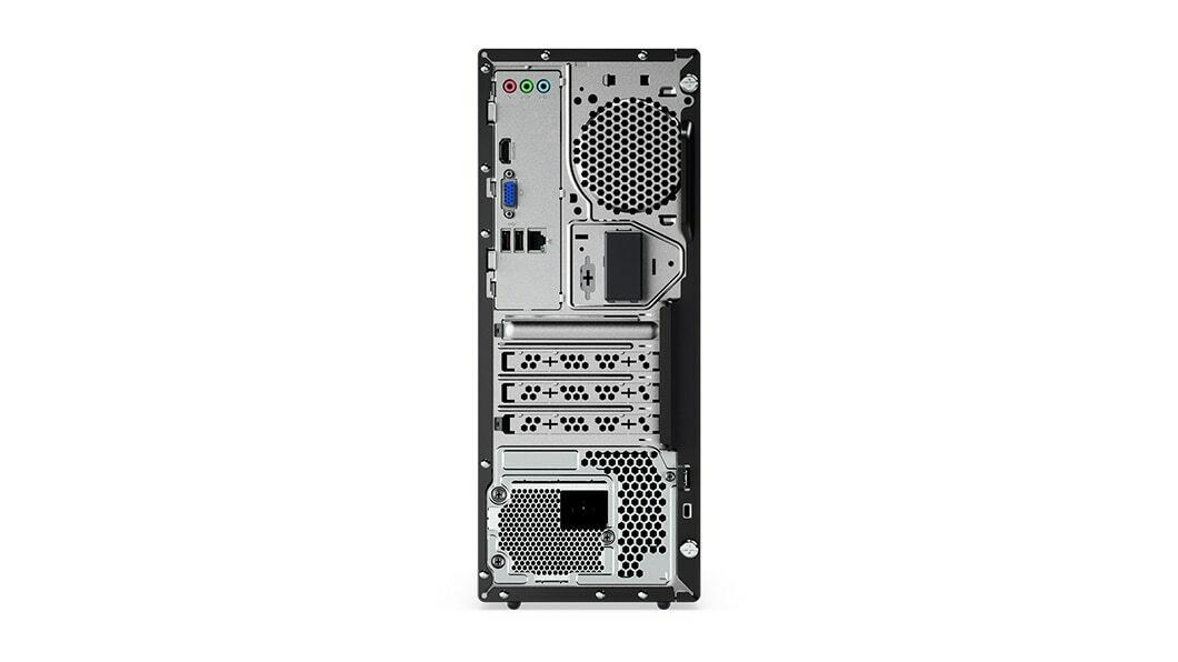 Lenovo V55t-15API Tower / AMD Ryzen 5 3400G / 8GB DDR4 / 256GB NVMe Opal + 1.0TB HDD / DVD&plusmn;RW / AMD Radeon RX Vega 11 Graphics / no OS / Black