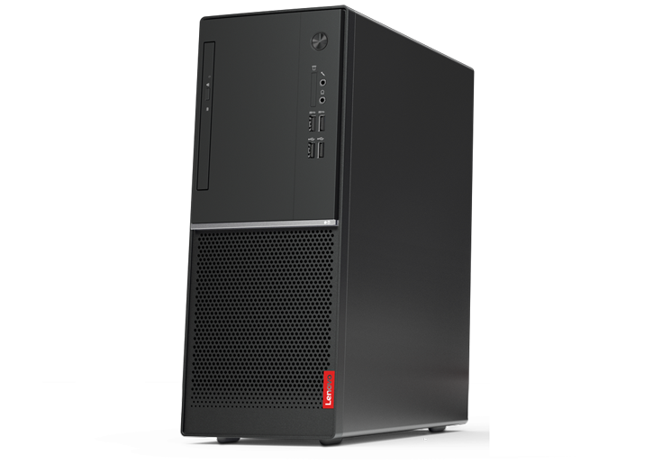 Lenovo V55t-15API Tower / AMD Ryzen 5 3400G / 8GB DDR4 / 256GB NVMe Opal + 1.0TB HDD / DVD&plusmn;RW / AMD Radeon RX Vega 11 Graphics / no OS / Black