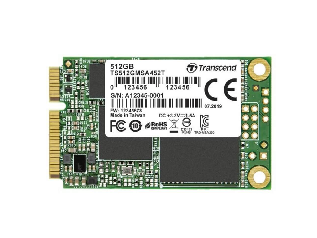 Transcend TS512GMSA452T mSATA SSD 512GB