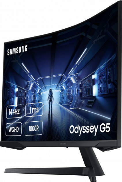 Samsung Odyssey G5 C27G54TQW / 27" Curved-VA 2560x1440 FreeSync 144Hz / Black