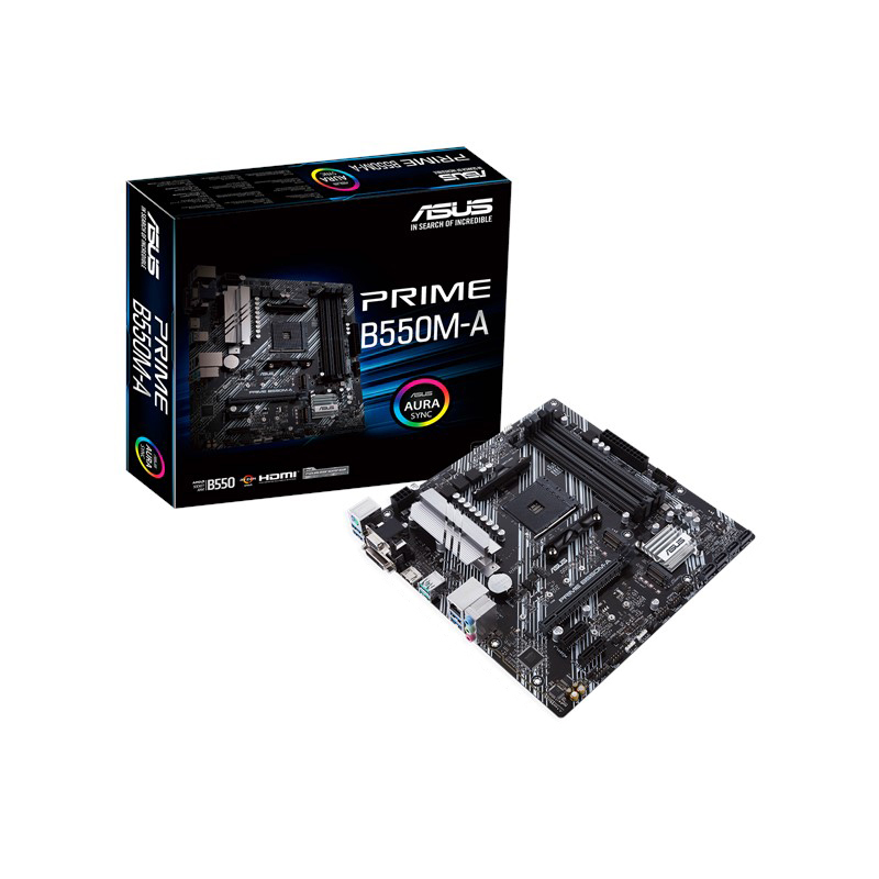 ASUS PRIME B550M-A / mATX AM4 Socket Dual 4xDDR4-4600 /