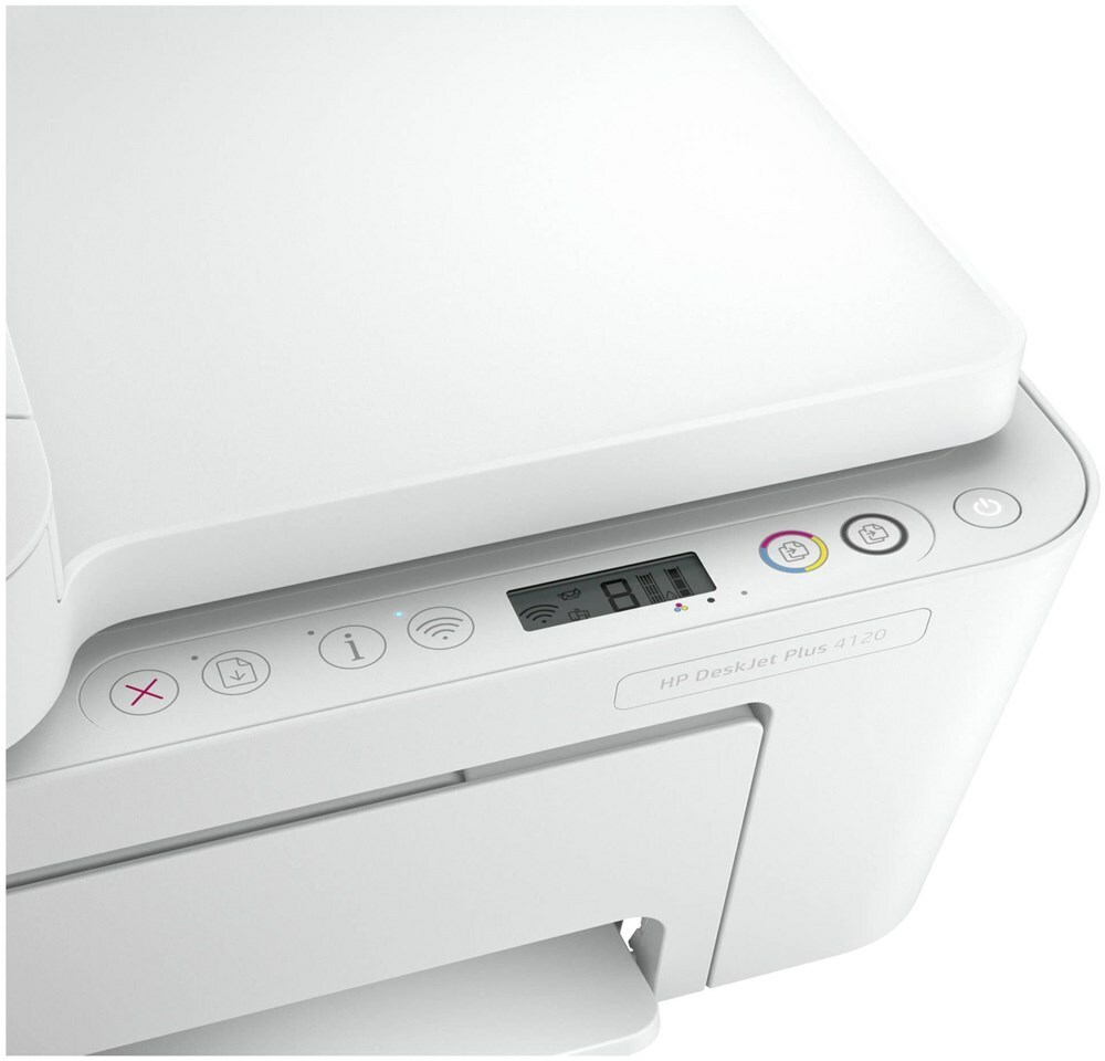 HP DeskJet Plus 4120 / MFD / 3XV14B#670 / White