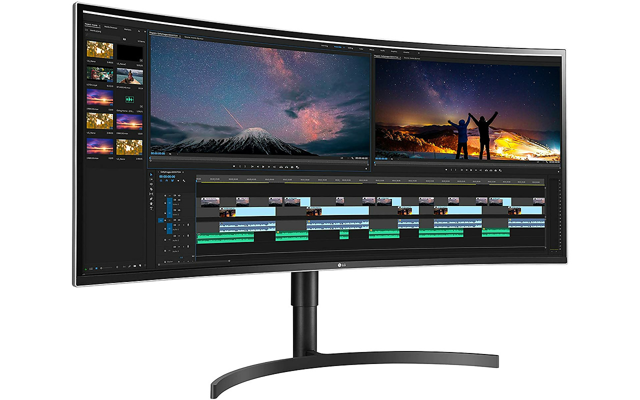 LG 38WN75C-B / 38" Curved IPS 3840x1600 / Black