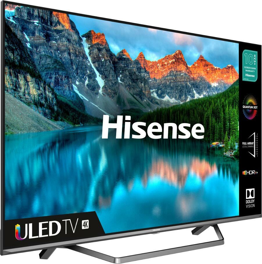 Hisense 55U7QF / 55' 3840x2160 Quantum dot Premium ULED SMART TV VIDAA U4.0 OS / Black