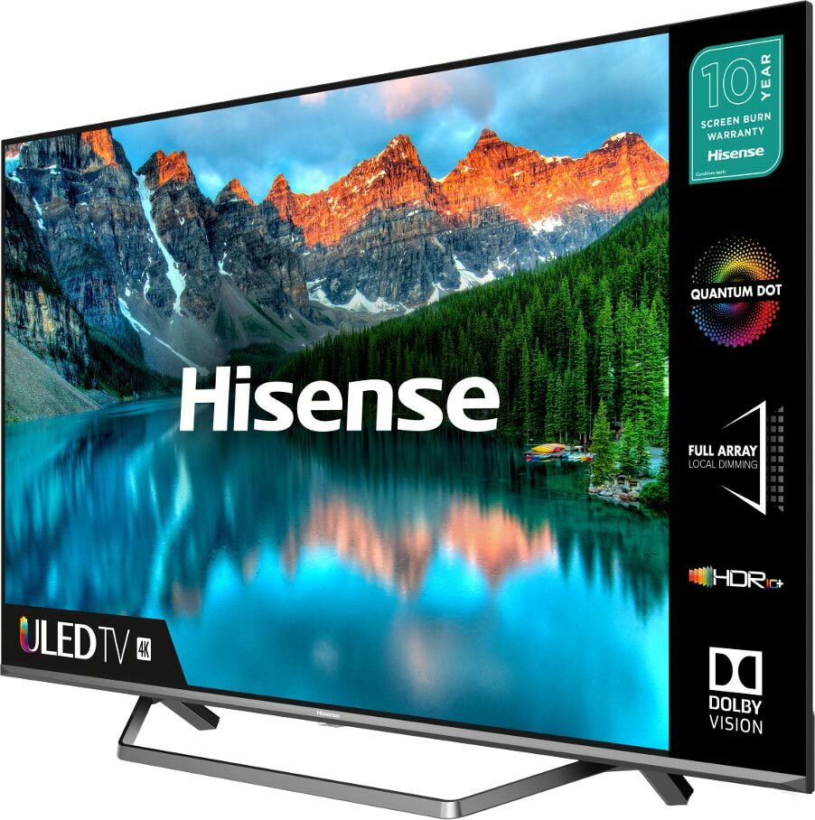 Hisense 55U7QF / 55' 3840x2160 Quantum dot Premium ULED SMART TV VIDAA U4.0 OS / Black