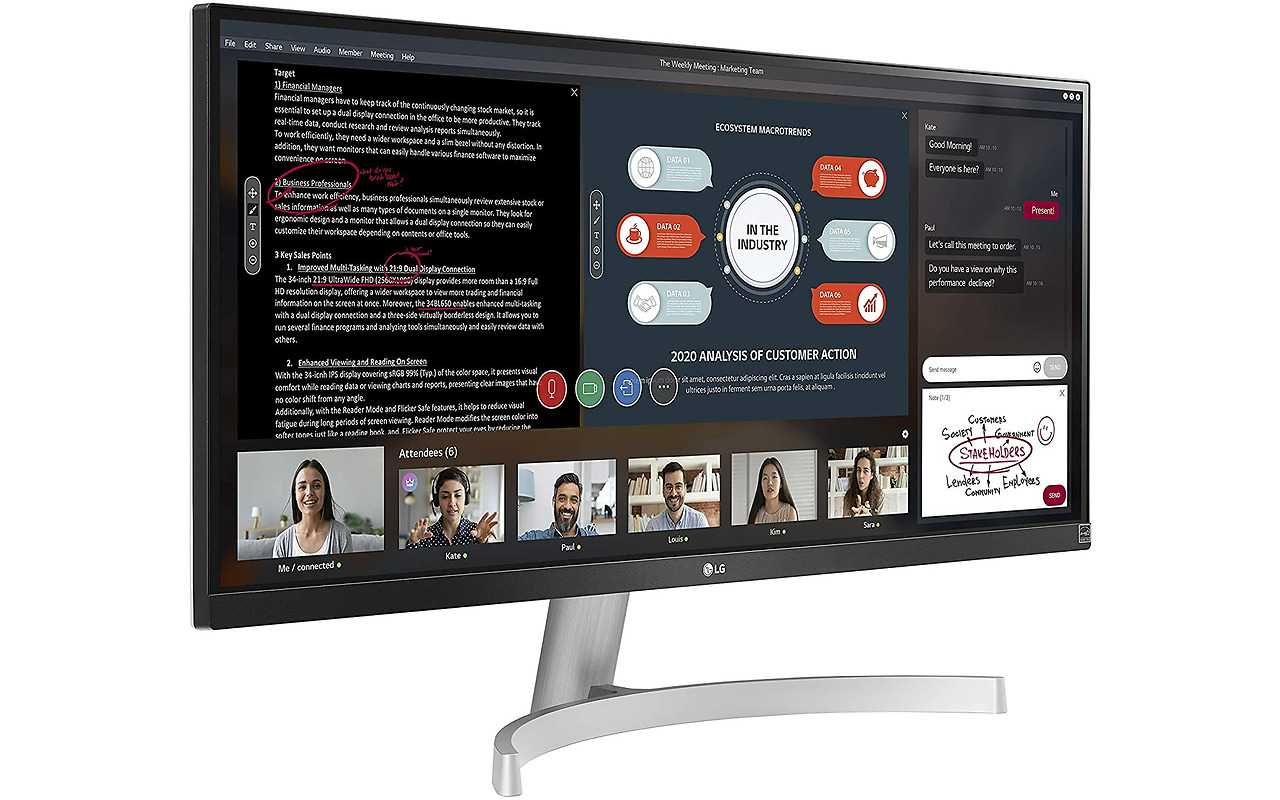 LG 29WN600 / 29'' IPS 2560x1080 / Grey