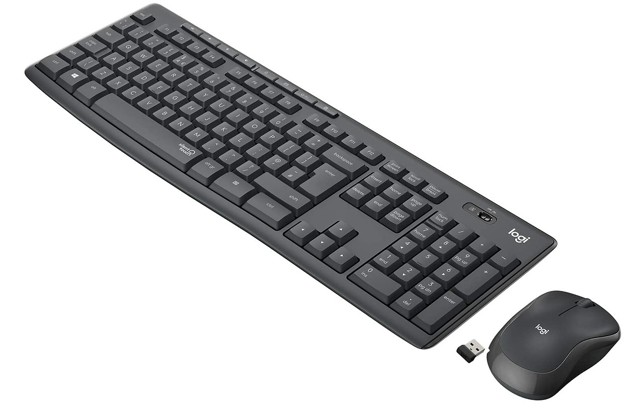 Logitech MK295 Silent / Multimedia KIT Graphite Russian