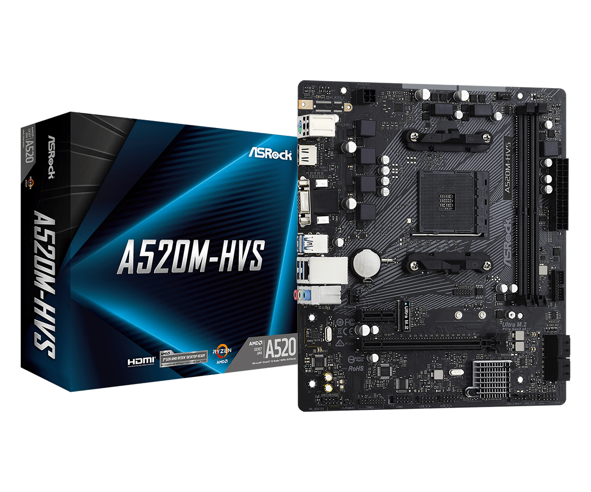 ASRock A520M-HVS