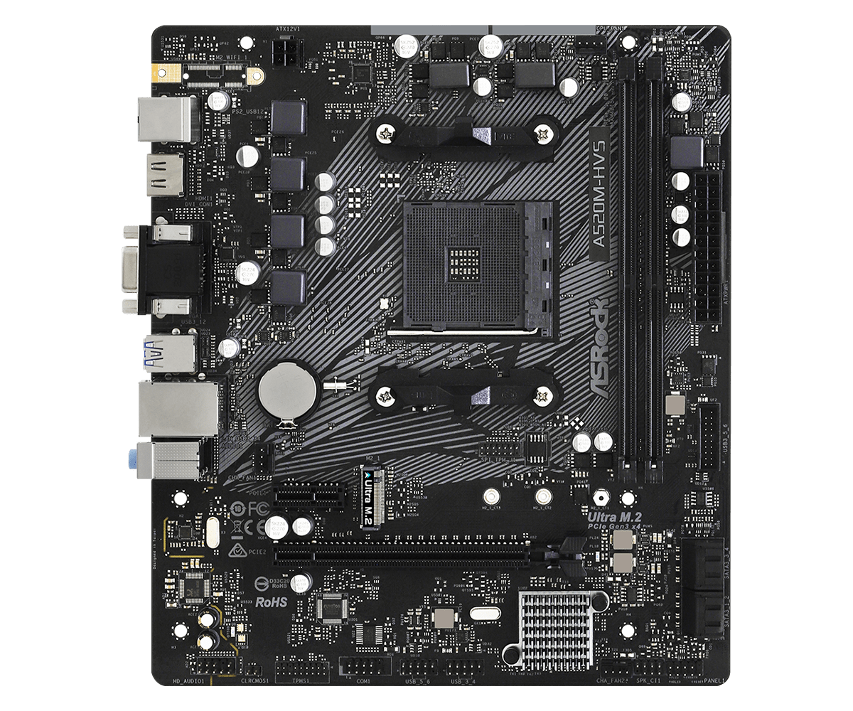 ASRock A520M-HVS