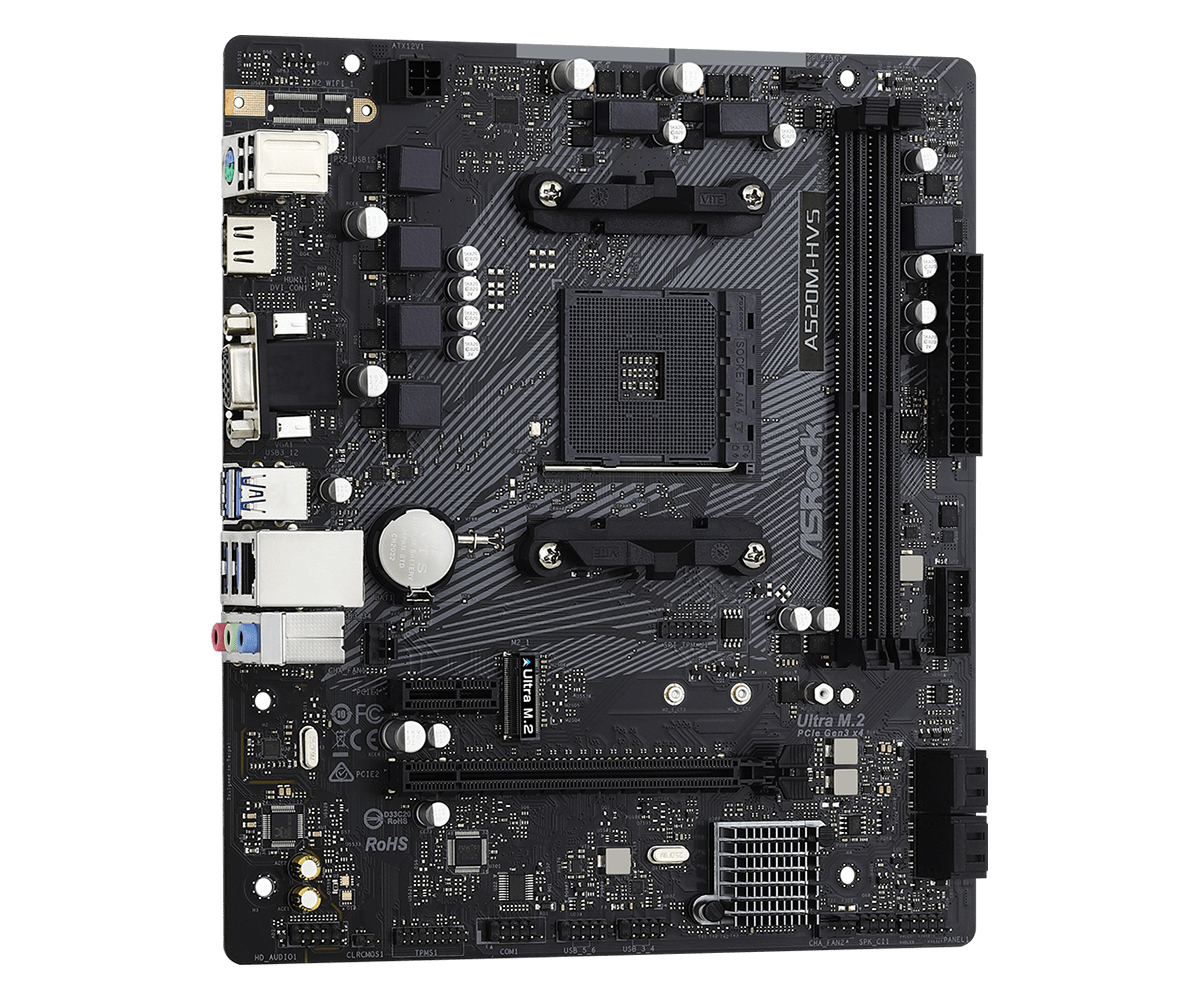 ASRock A520M-HVS