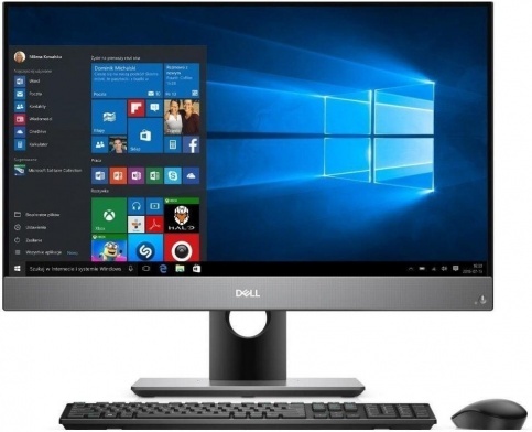 DELL OptiPlex 5480 / 23.8" FullHD IPS / Intel Core i5-10500T / 8GB DDR4 / 256GB NVMe / Wi-Fi 6 / Black /