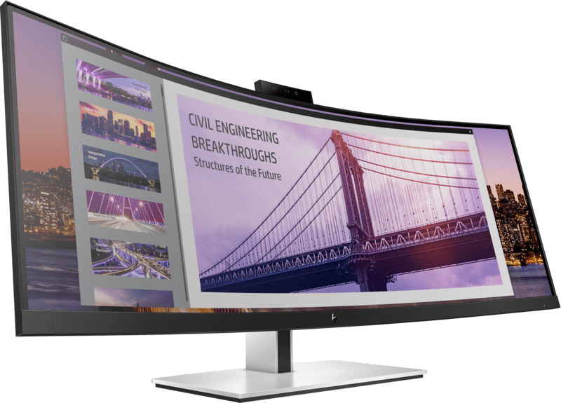 HP S430c / 43.4" Curved VA 3840x1200 / 5FW74AA / Silver