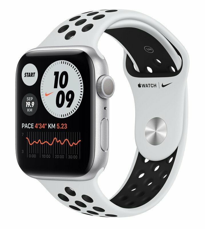 Apple Watch Series 6 GPS 44mm Silver Aluminium Case with Pure Platinum / Silver
