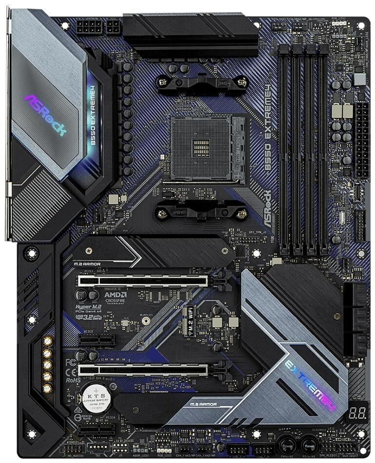 ASRock B550 EXTREME4 / ATX Socket AM4 Dual 4xDDR4-4733+