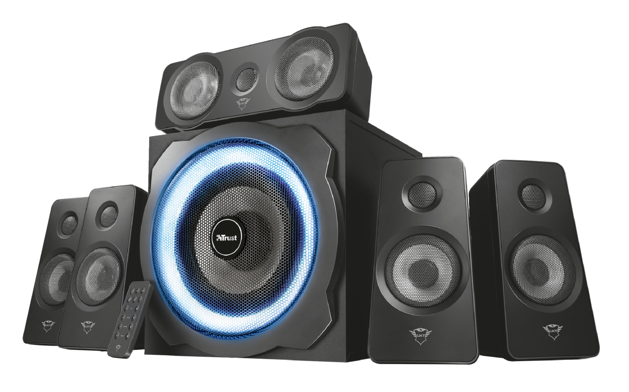 Trust Gaming GXT 658 Tytan 5.1 Surround 180w / Black