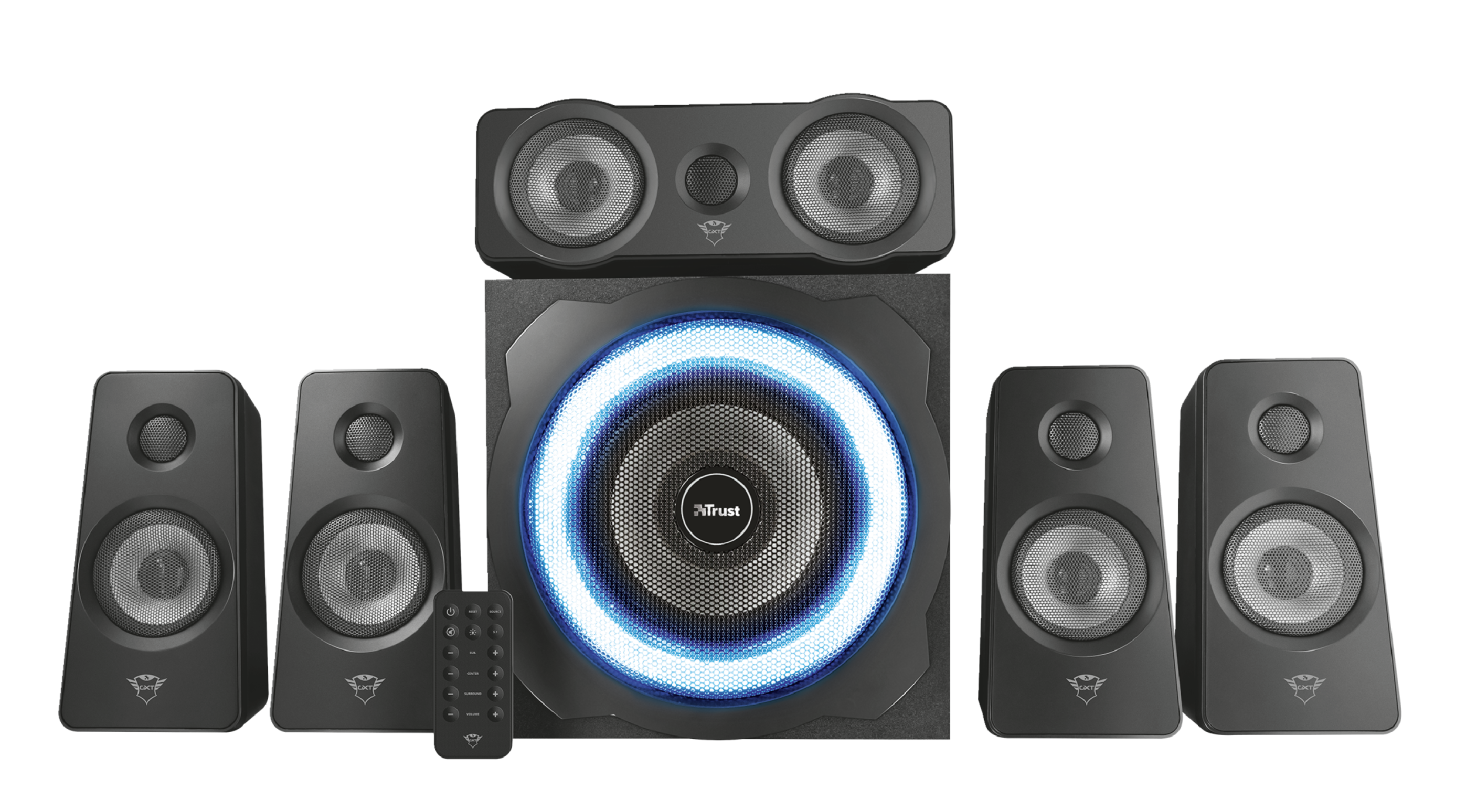 Trust Gaming GXT 658 Tytan 5.1 Surround 180w / Black