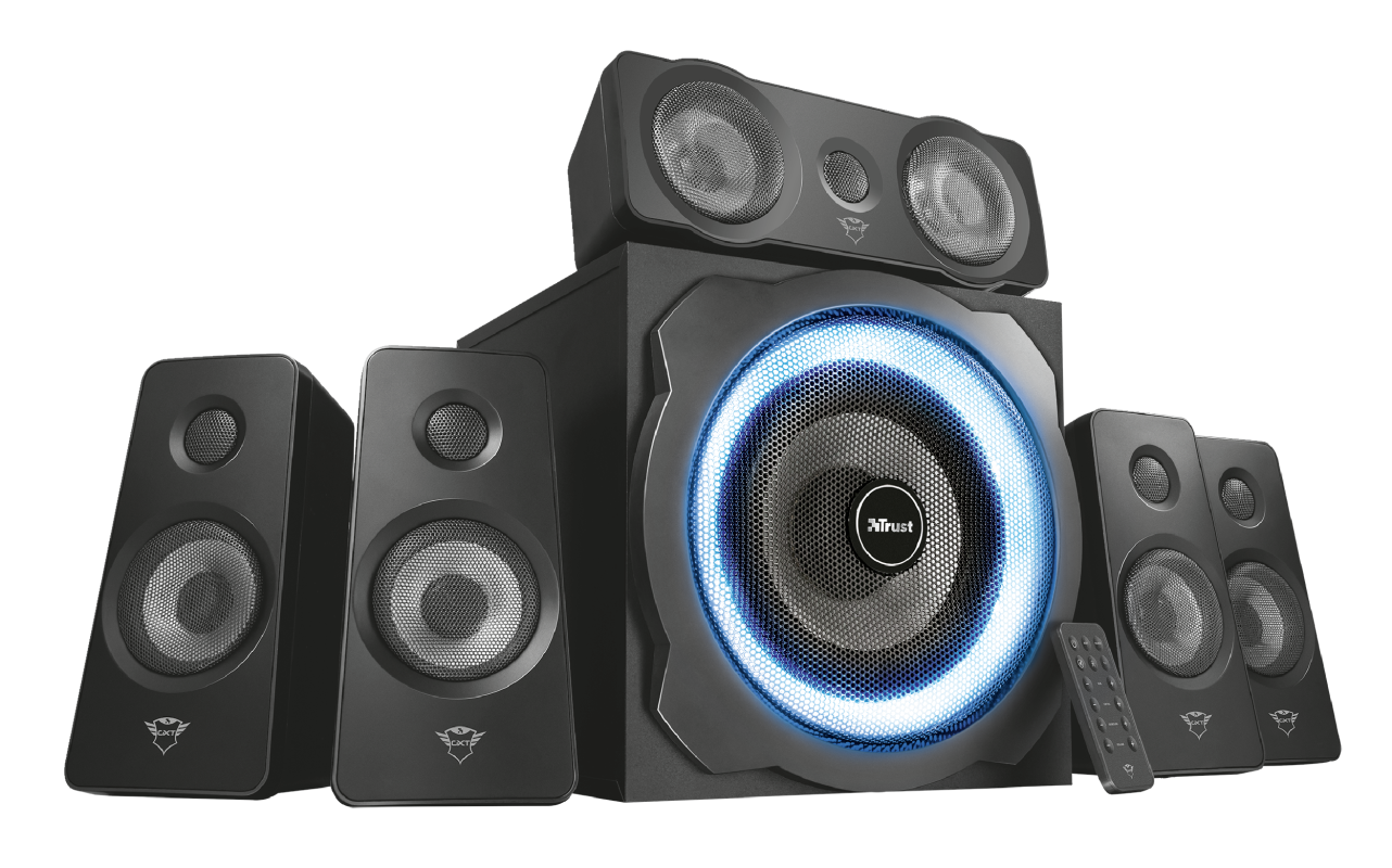 Trust Gaming GXT 658 Tytan 5.1 Surround 180w / Black