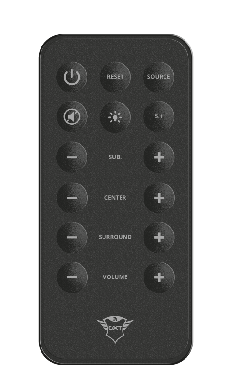 Trust Gaming GXT 658 Tytan 5.1 Surround 180w / Black