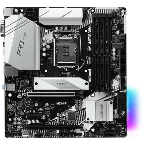 ASRock B460M PRO4 / mATX Socket 1200 Dual 4xDDR4-2933