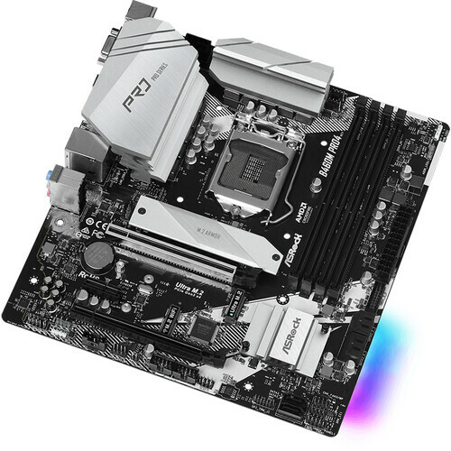 ASRock B460M PRO4 / mATX Socket 1200 Dual 4xDDR4-2933