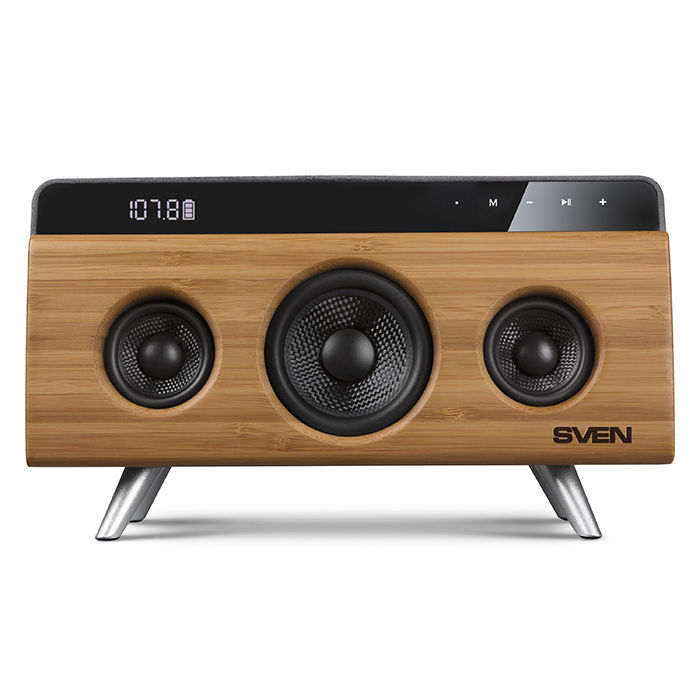 Sven HA-930 Bamboo / 30W Bluetooth / Brown