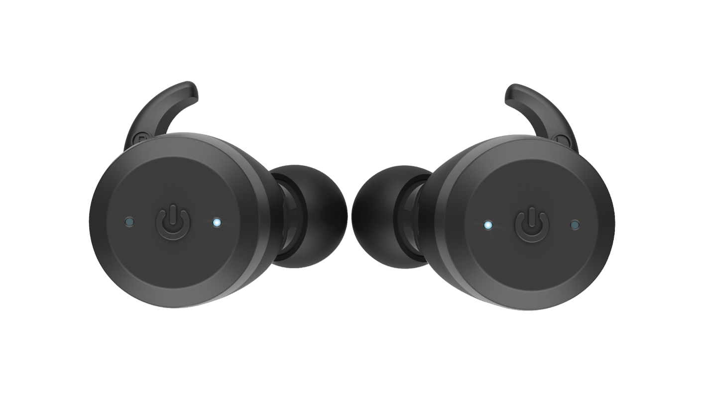 Trust Nika Sports Bluetooth Wireless Earphones / Black