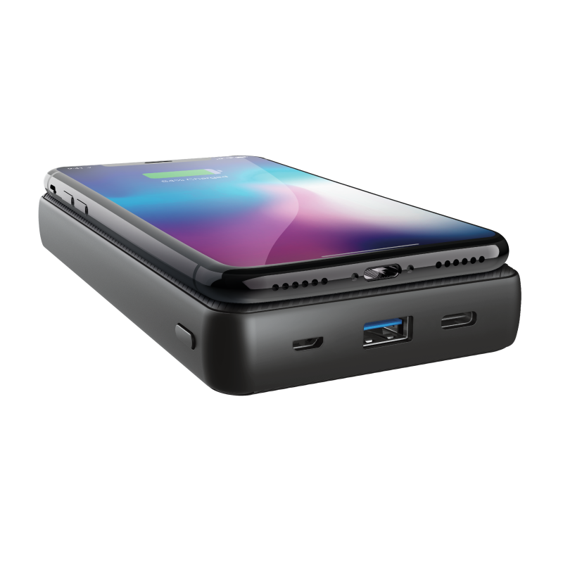Trust Primo Wireless Charging 20000mAh / Black