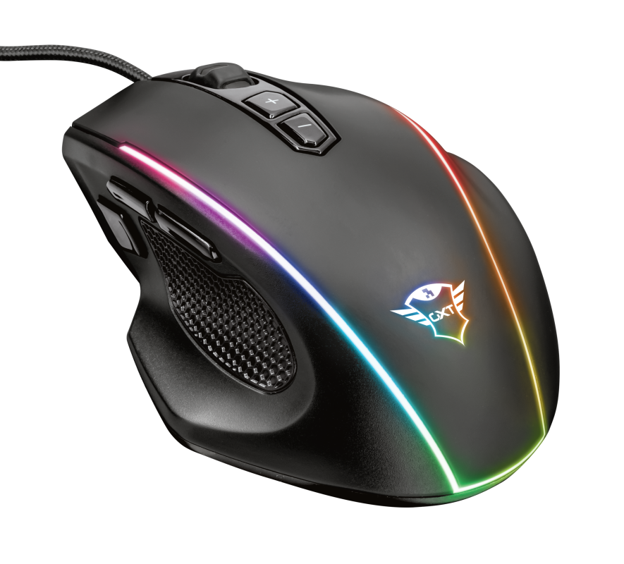 Trust Gaming GXT 165 Celox RGB Mouse / Black