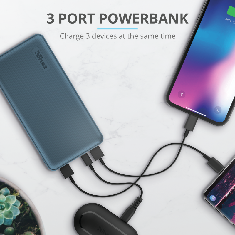 Trust Primo Fast-charge 15000mAh / Blue