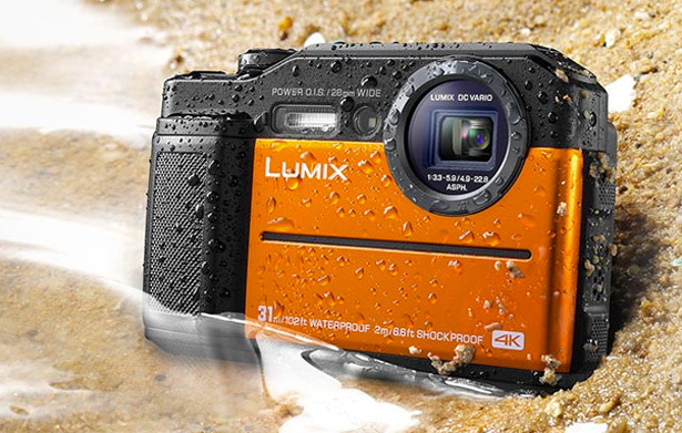 Panasonic DC-FT7EE-D / Waterproof 31m / Shockproof 2m / Orange