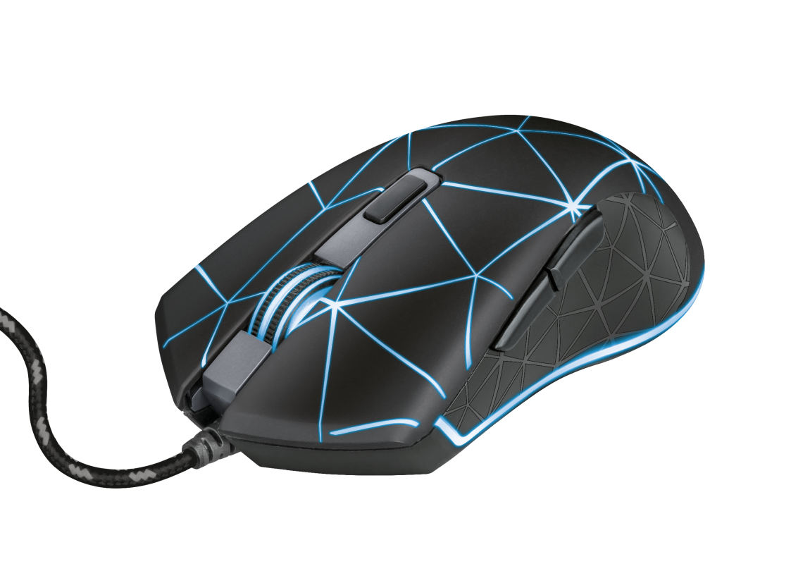 Trust Gaming GXT 133 Locx Illuminated Mouse / Black