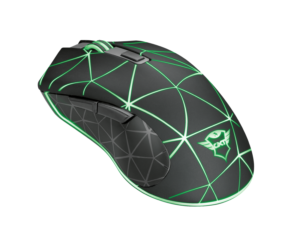 Trust Gaming GXT 133 Locx Illuminated Mouse / Black