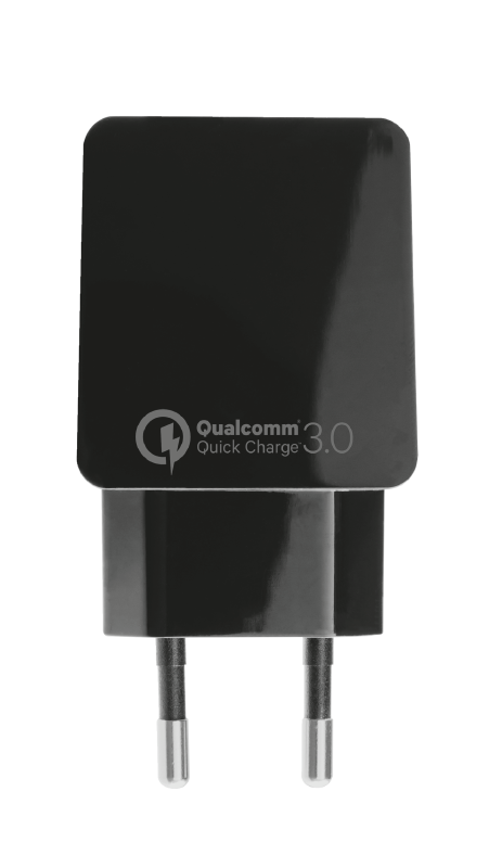 Trust 10W Ultra-Fast USB Wall Charger with QC3.0 / Black