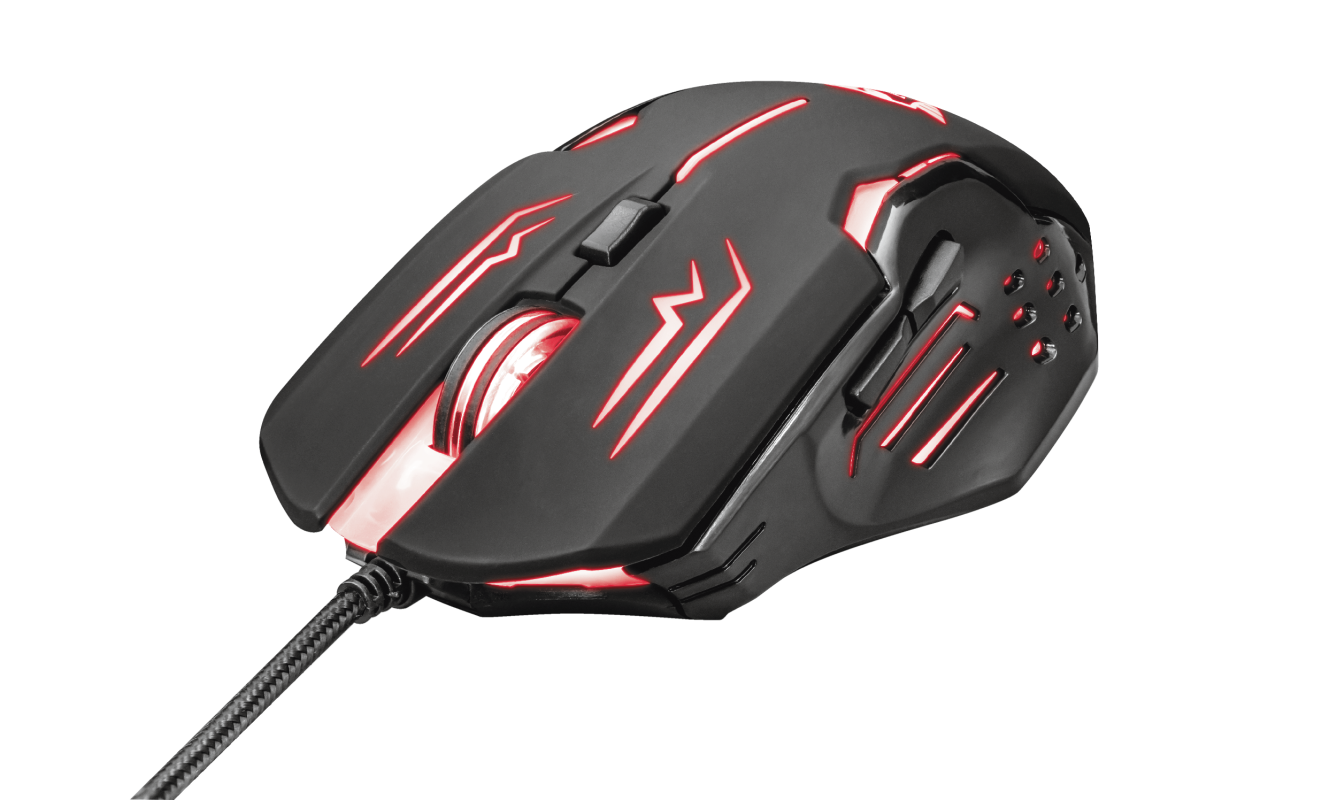Trust Gaming GXT 108 Rava Illuminated Mouse / Black